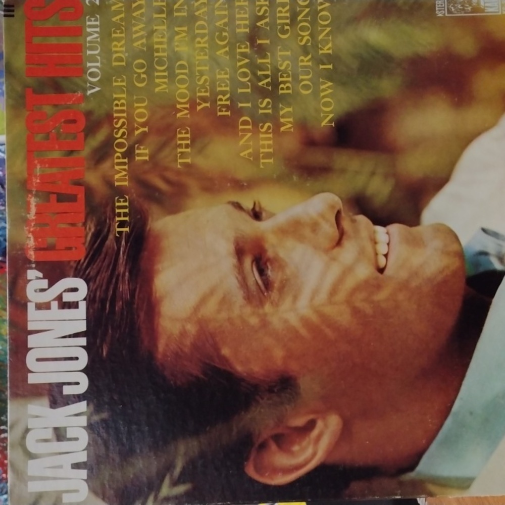 Jack Jones - Greatest Hits Volume 2 Vinyl LP